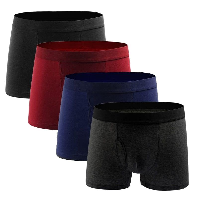 Boxers hommes 4 pièces - Confortables et respirants - Adenbora