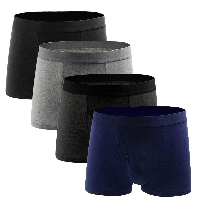 Boxers hommes 4 pièces - Confortables et respirants - Adenbora