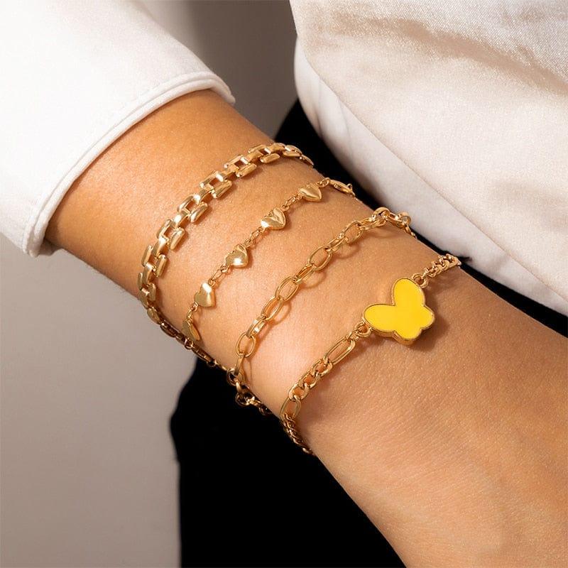 Bracelet Docona 9 Styles en Cristal de Lune - Une Touche Bohème, Vintage et Gothique pour les Filles Amoureuses de la Mode - Adenbora