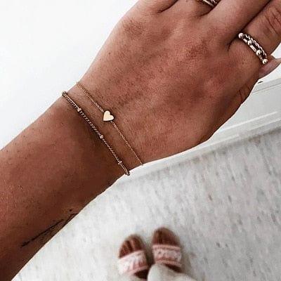 Bracelet Femme Bohème en Strass DIEZI - Un Bracelet Élégant et Tendance pour Toutes les Occasions - Adenbora