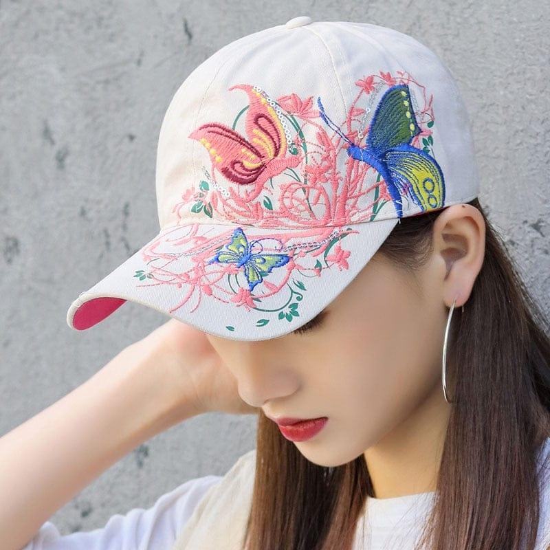 Casquette originale avec motif pour femme - Adenbora