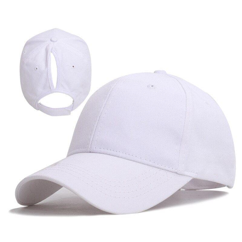 casquette pour femme avec trou pour queue de cheval - Adenbora