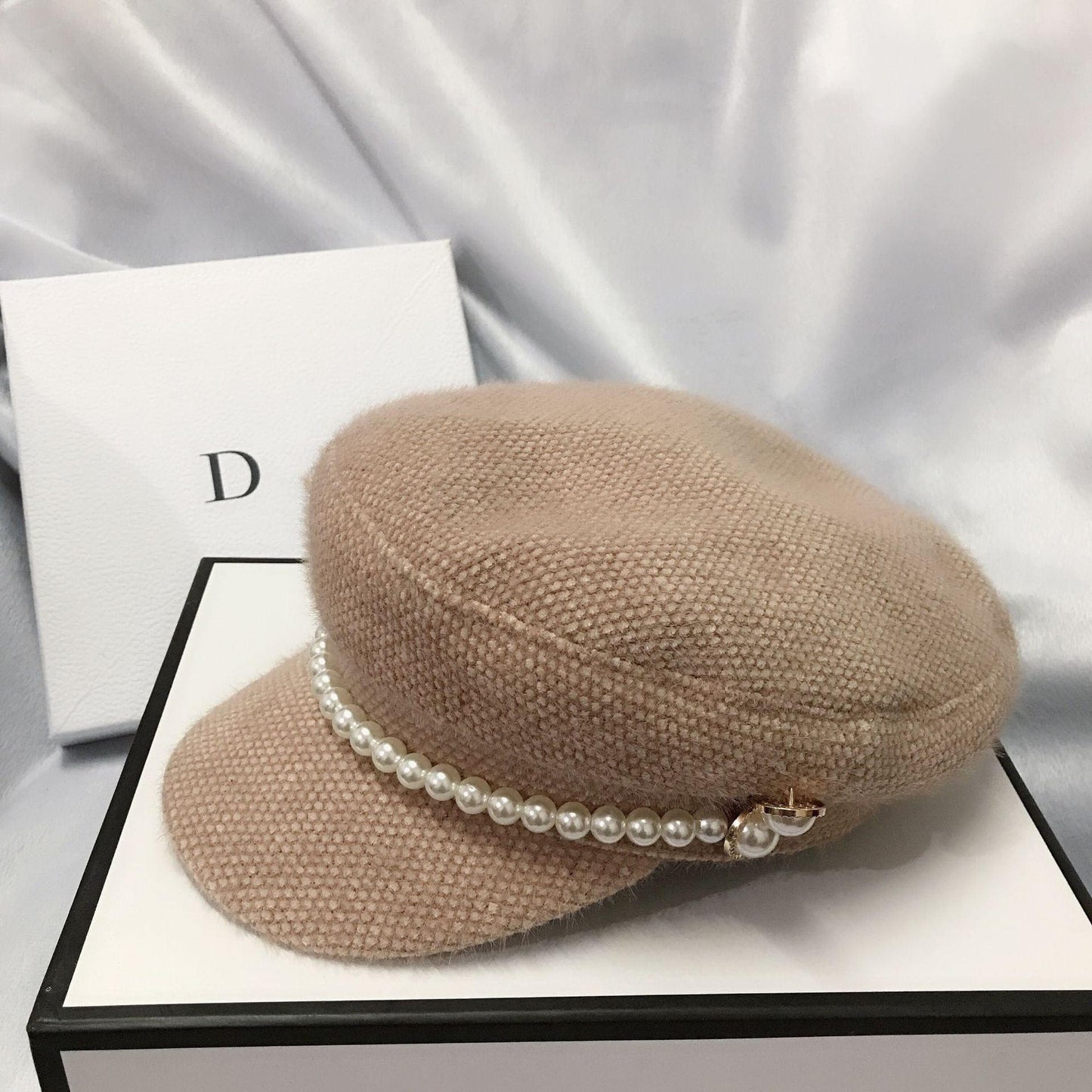 casquette rétro paris style pour femme élégante - Adenbora