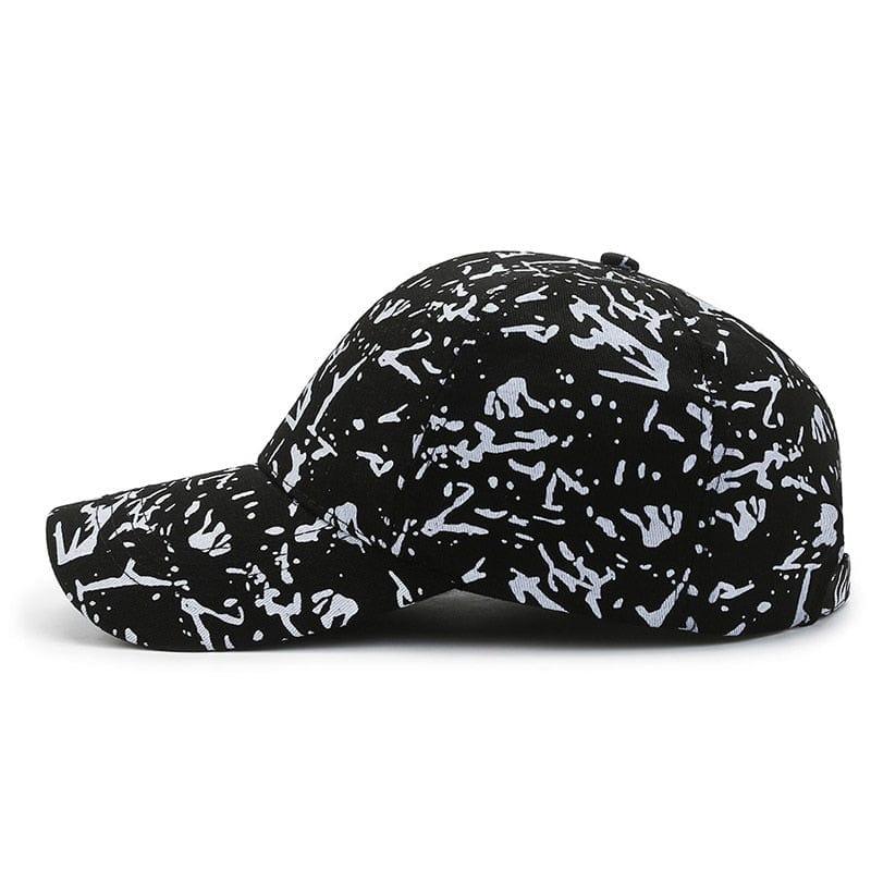 Casquettes Homme Été 2023 Hip Hop Graffiti Jaune - Adenbora