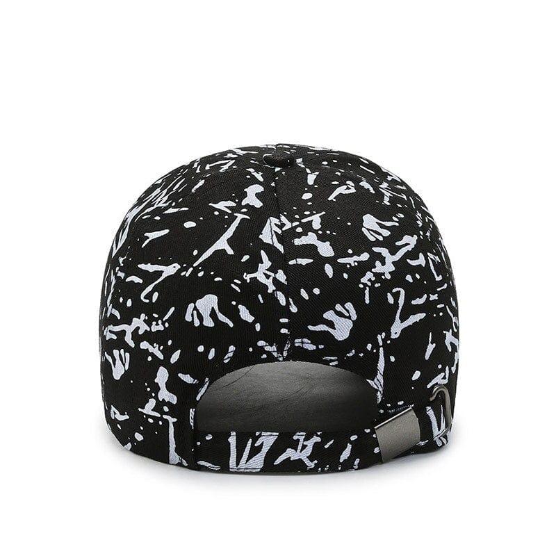 Casquettes Homme Été 2023 Hip Hop Graffiti Jaune - Adenbora