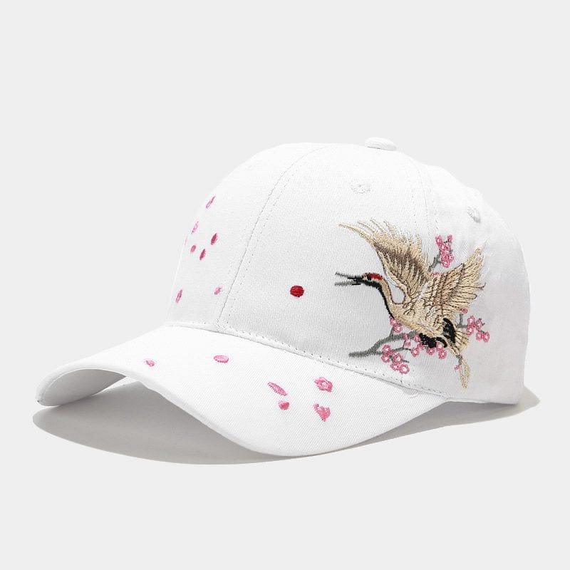 Casquettes pour femme brodée originale en coton - Adenbora