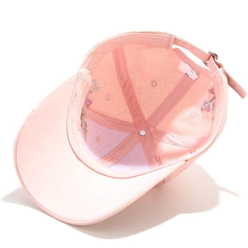 Casquettes pour femme brodée originale en coton - Adenbora