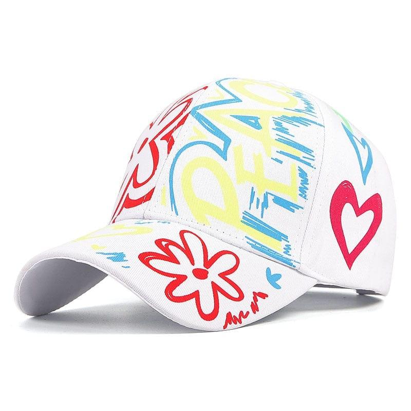 casquettes pour femme originale avec motif imprimé - Adenbora