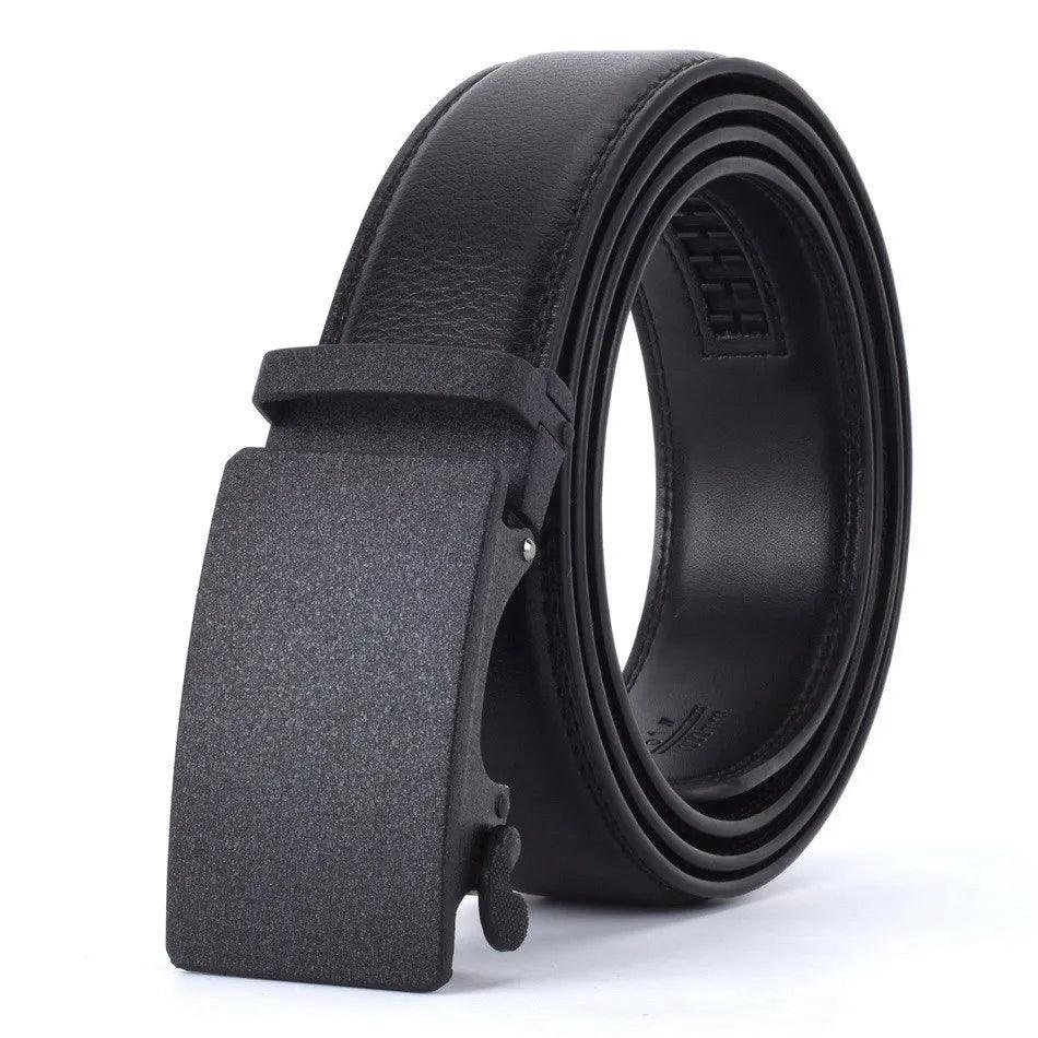 Ceinture Automatique Adenbora: Élégance Cuir de Vache Fashion, Boucle Alliage, Longueurs Variées, Emballage Soigné - Adenbora