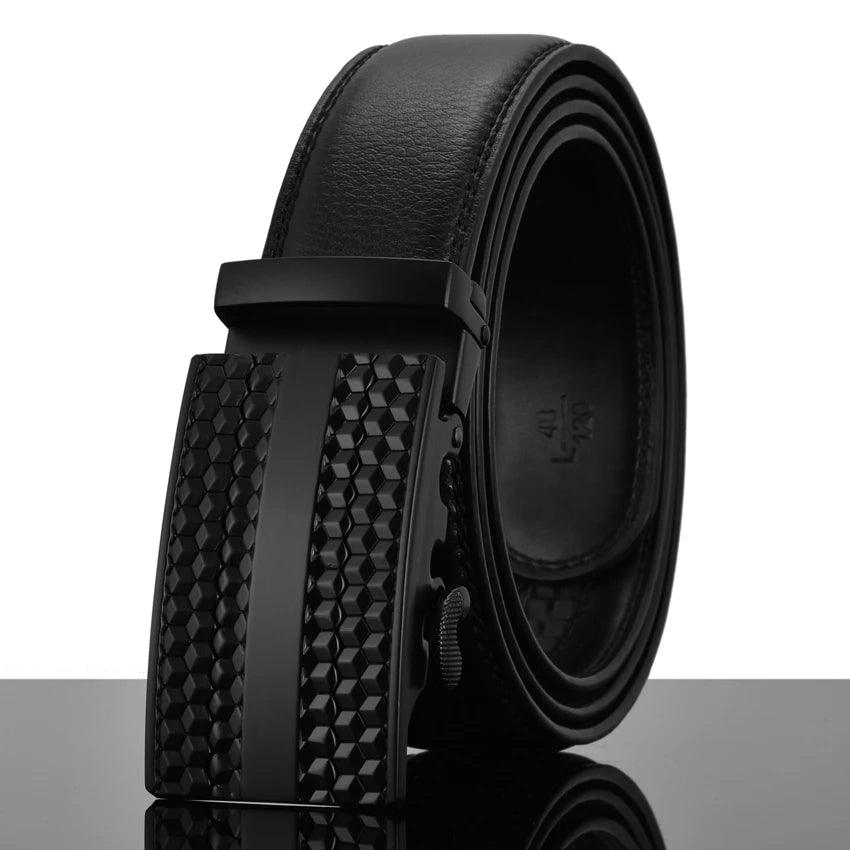 Ceinture Automatique Adenbora: Élégance Cuir de Vache Fashion, Boucle Alliage, Longueurs Variées, Emballage Soigné - Adenbora