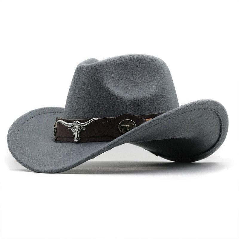 Chapeau cow-boy homme large bord punk - Adenbora