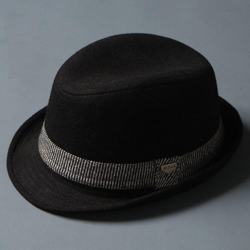 Chapeaux Fedora Homme Larges en Feutre de Laine - Adenbora