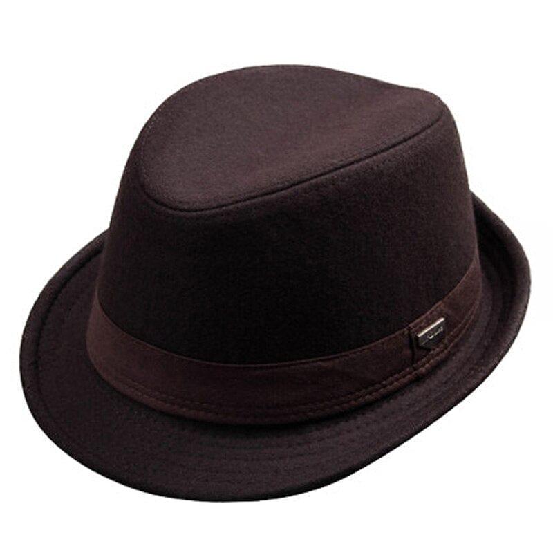 Chapeaux Fedora Homme Larges en Feutre de Laine - Adenbora