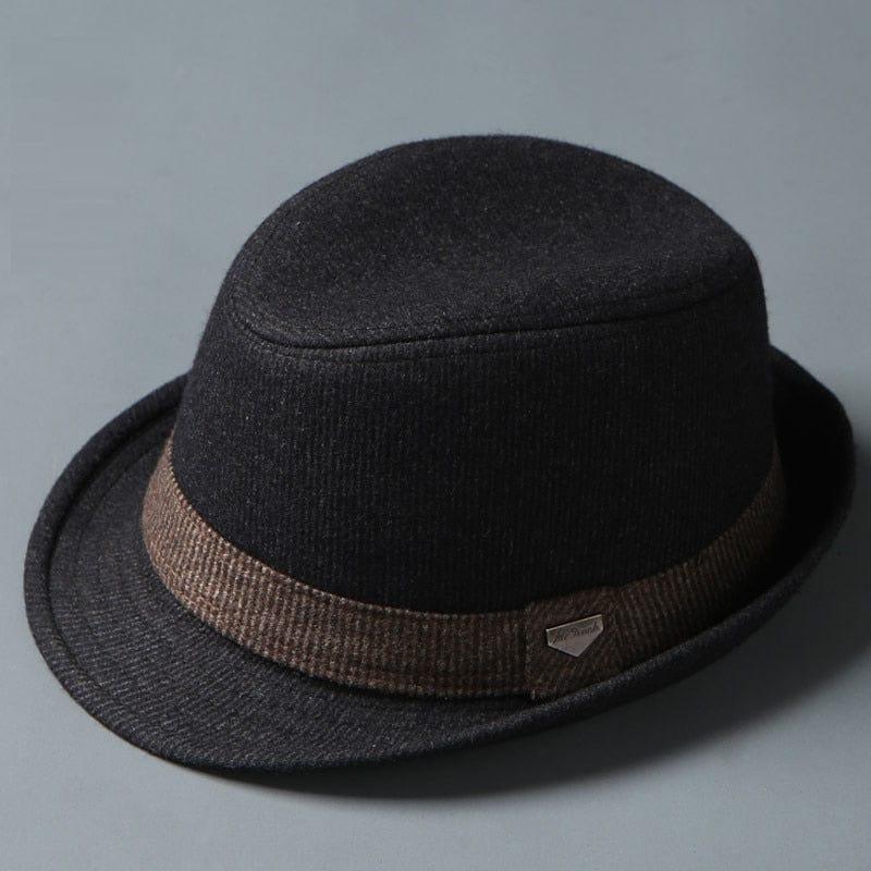 Chapeaux Fedora Homme Larges en Feutre de Laine - Adenbora