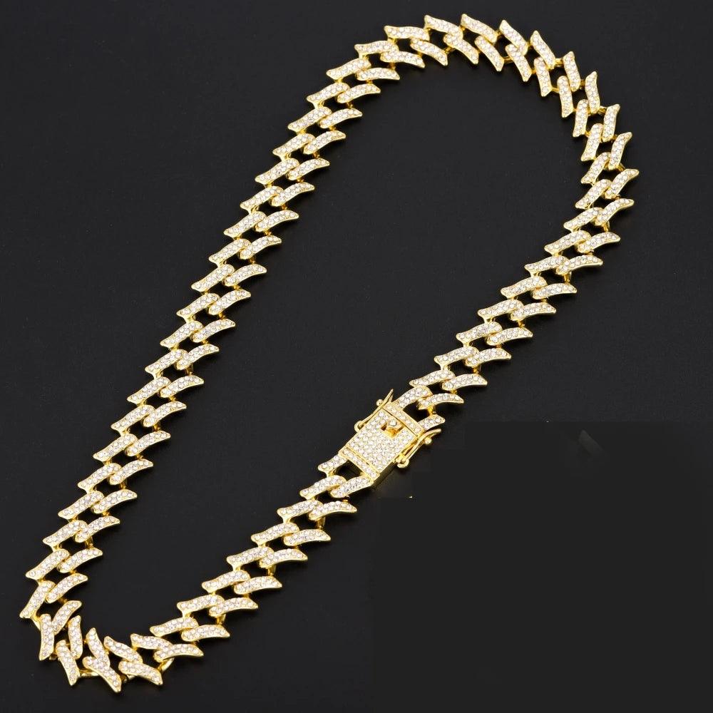 Collier Pendentif Unisexe Adenbora en Alliage de Zinc Inspiré Hiphop/Rock - Style Moderne et Tendance. - Adenbora