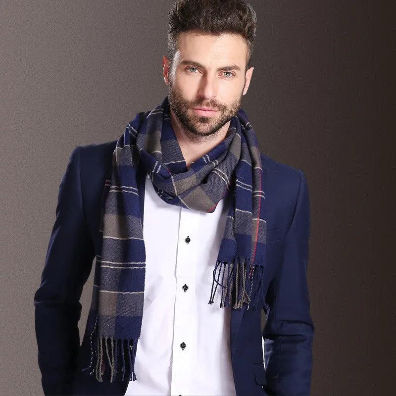 Écharpe Business Plaid homme - Adenbora