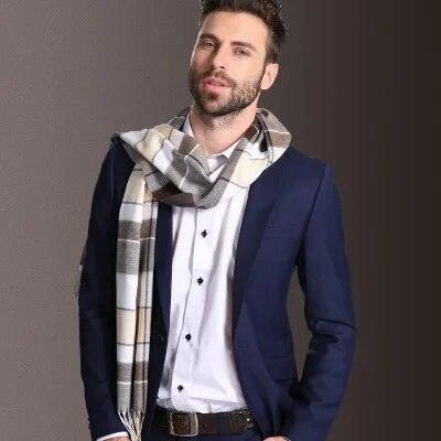 Écharpe Business Plaid homme - Adenbora