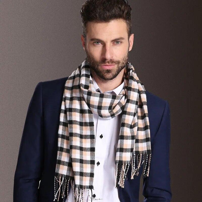 Écharpe Business Plaid homme - Adenbora