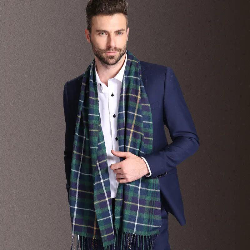 Écharpe Business Plaid homme - Adenbora