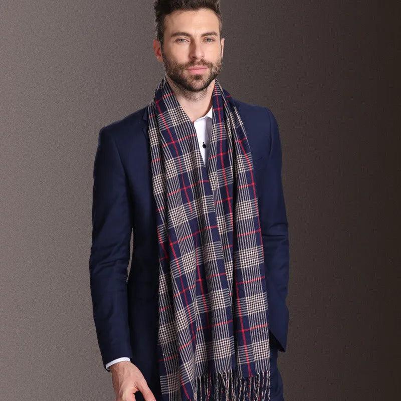 Écharpe Business Plaid homme - Adenbora