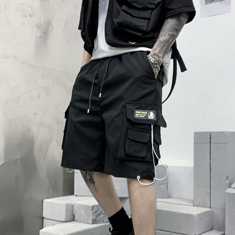 Été Hip Hop 2023 Homme Shorts Noirs - Adenbora