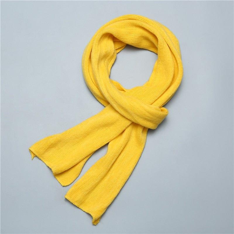 Foulard écharpes fin pour femme style unis - Adenbora