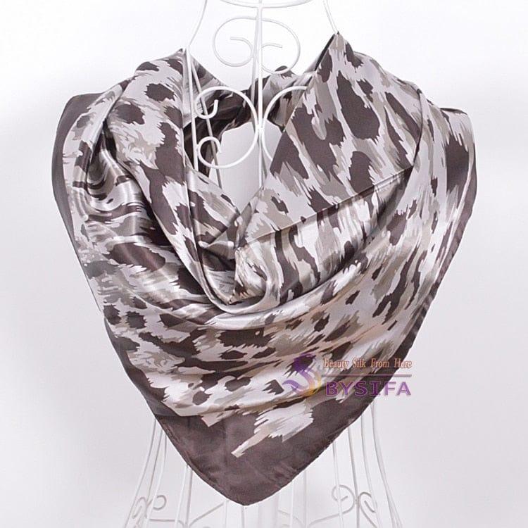 Foulard grande taille pour femme ornés de roses - Adenbora