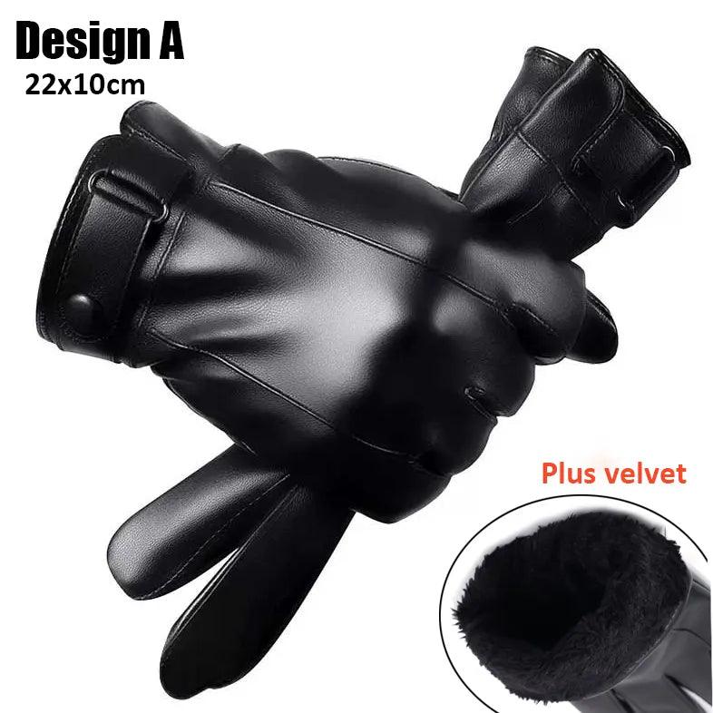 Gants hommes en peluche au chaud - Adenbora