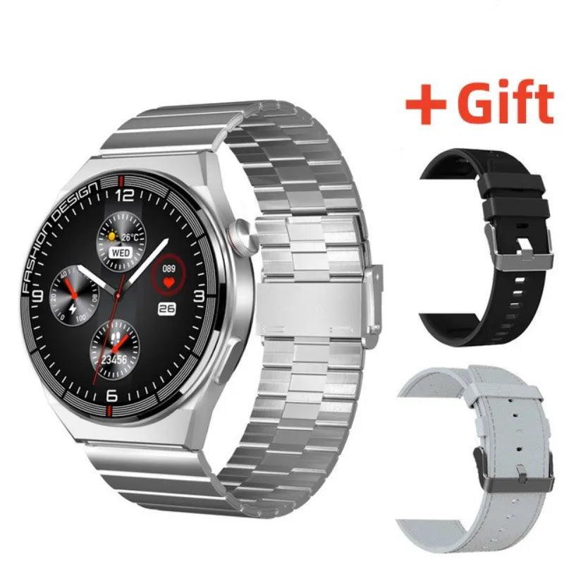 H4 MAX Smart Watch Homme 1.45 pouces - Appel Bluetooth, Paiement Hors Ligne, NFC, Rappel de Messages, Musique, Sport - Montre Connectée Multifonctionnelle - Adenbora