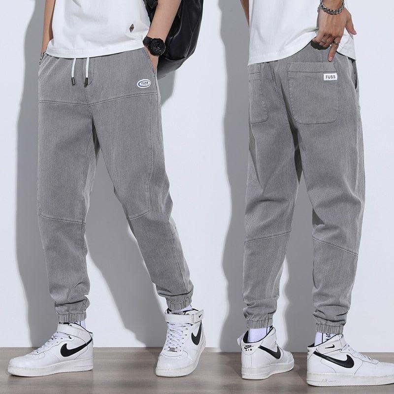 Hommes Jeans Denim Cotton Hip hop style jogger pants - Adenbora