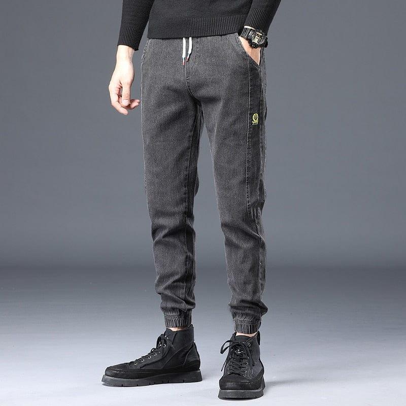 Hommes Jeans Denim Cotton Hip hop style jogger pants - Adenbora