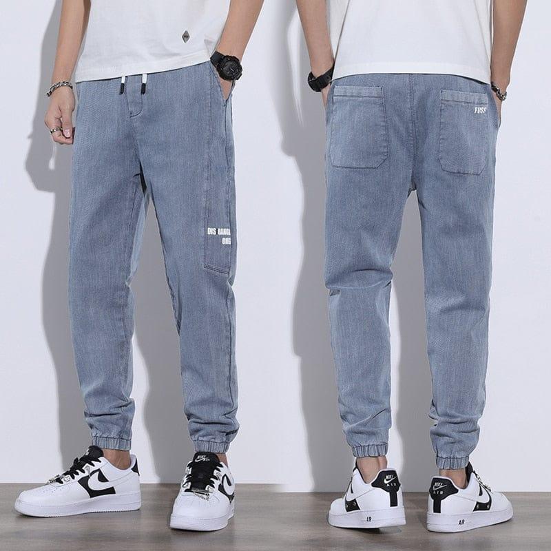 Hommes Jeans Denim Cotton Hip hop style jogger pants - Adenbora