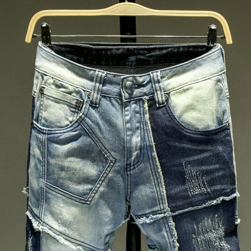 Jeans délaver originale confortable style streetwear - Adenbora