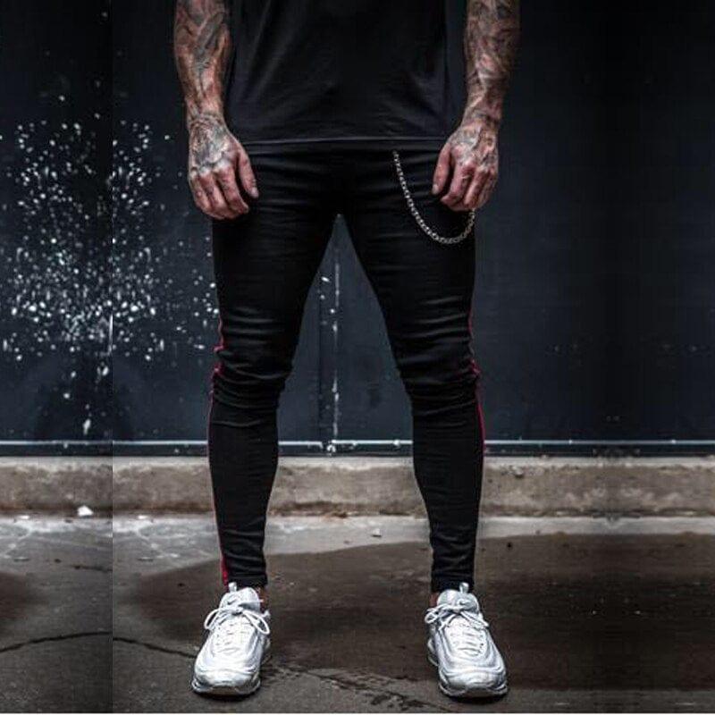 Jeans skinny Look Urbain pour homme streetwear - Adenbora