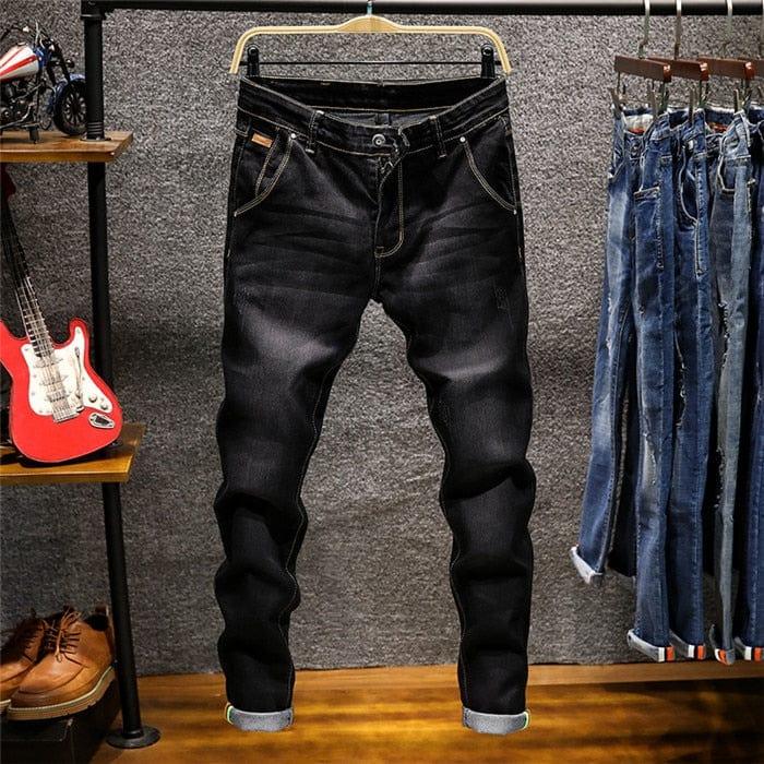 Jeans skinny pour homme simple et élégant - Adenbora