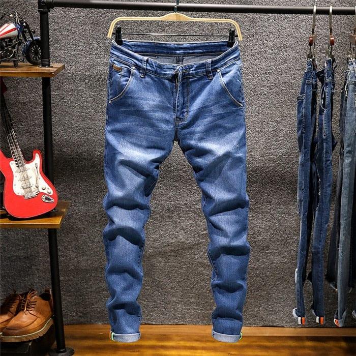 Jeans skinny pour homme simple et élégant - Adenbora