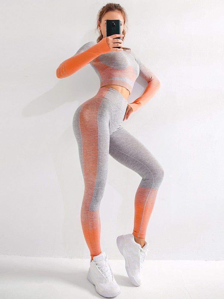 Leggings imprimés à taille haute et effet liftant pour femme - Adenbora