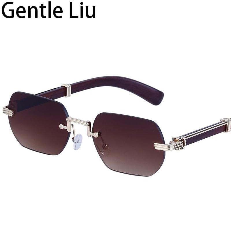 Lunette de soleils rectangle homme 2023 - Adenbora