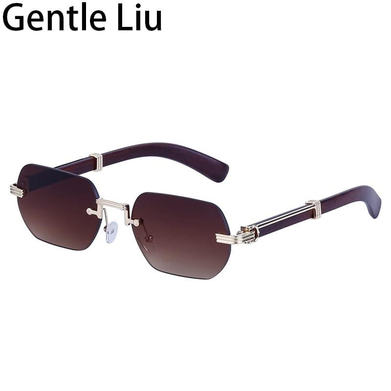 Lunette de soleils rectangle homme 2023 - Adenbora