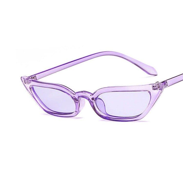 Lunettes de soleil de star style oeil de chat pour femme - Adenbora