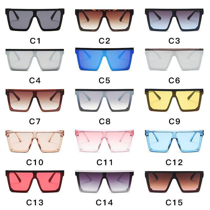 Lunettes de soleil originale style carré pour femme - Adenbora