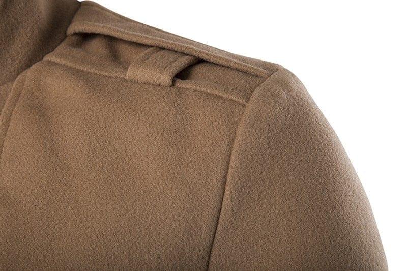 Manteau homme de ville avec fermeture à bouton - Adenbora