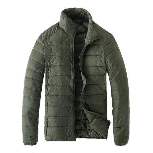 Mode Cool pour Hommes : Doudoune Légère en Polyester - Style Casual, Parfaite pour le Printemps et l'Automne - Adenbora