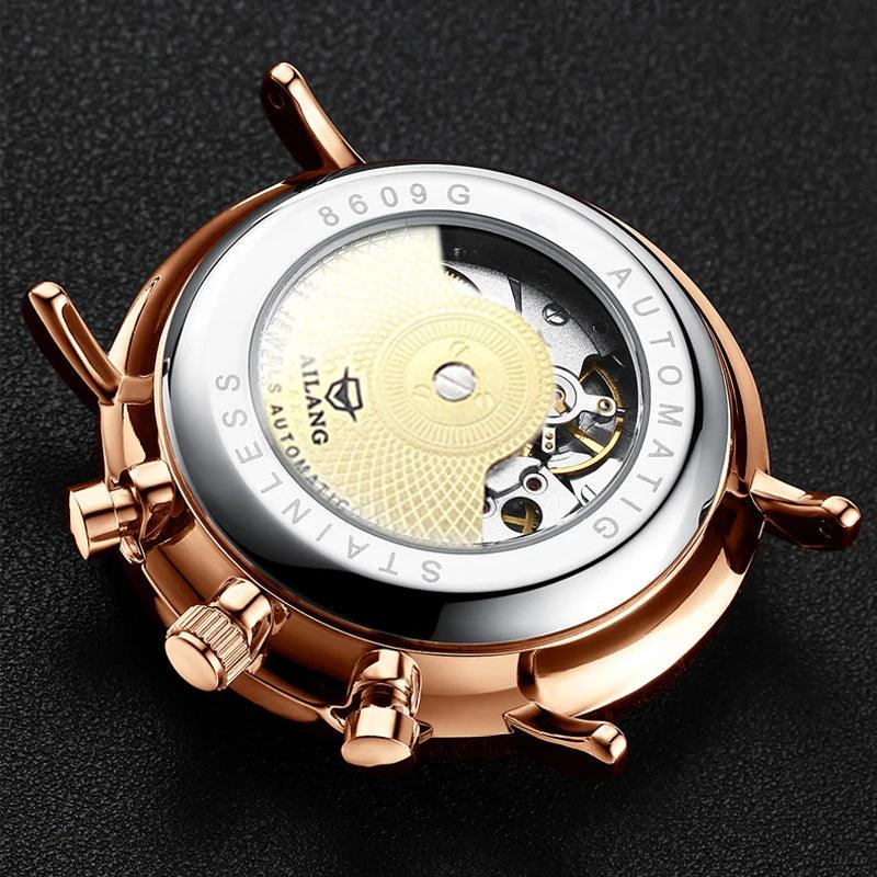 Montre AILANG 8609G - Élégance Automatique, Style Unique, Précision Exceptionnelle - Adenbora