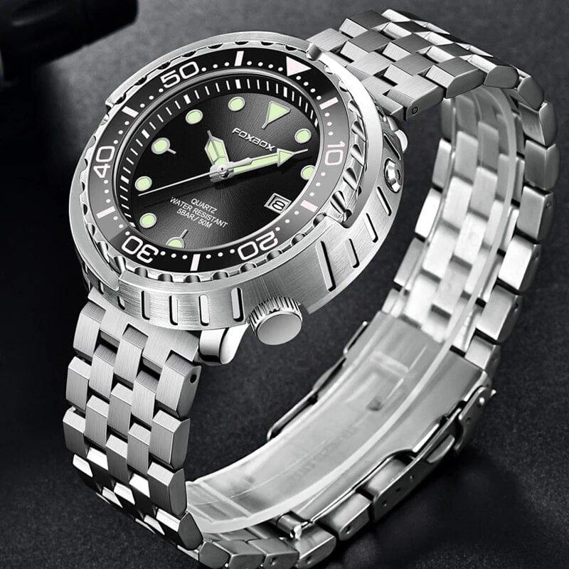 Montre-bracelet Quartz pour homme avec fonctions multiples et résistance à l'eau - Adenbora