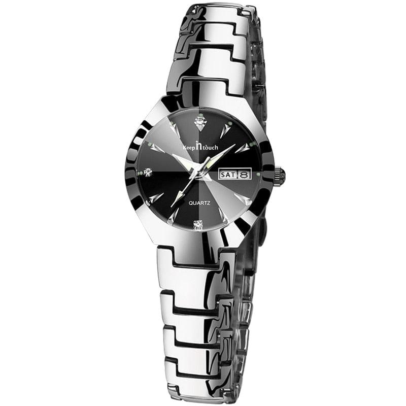 Montre Femme Quartz de Luxe 2021 à Petit Cadran avec Bracelet, Calendrier et Fonctionnalités Résistantes à l’Eau - Adenbora