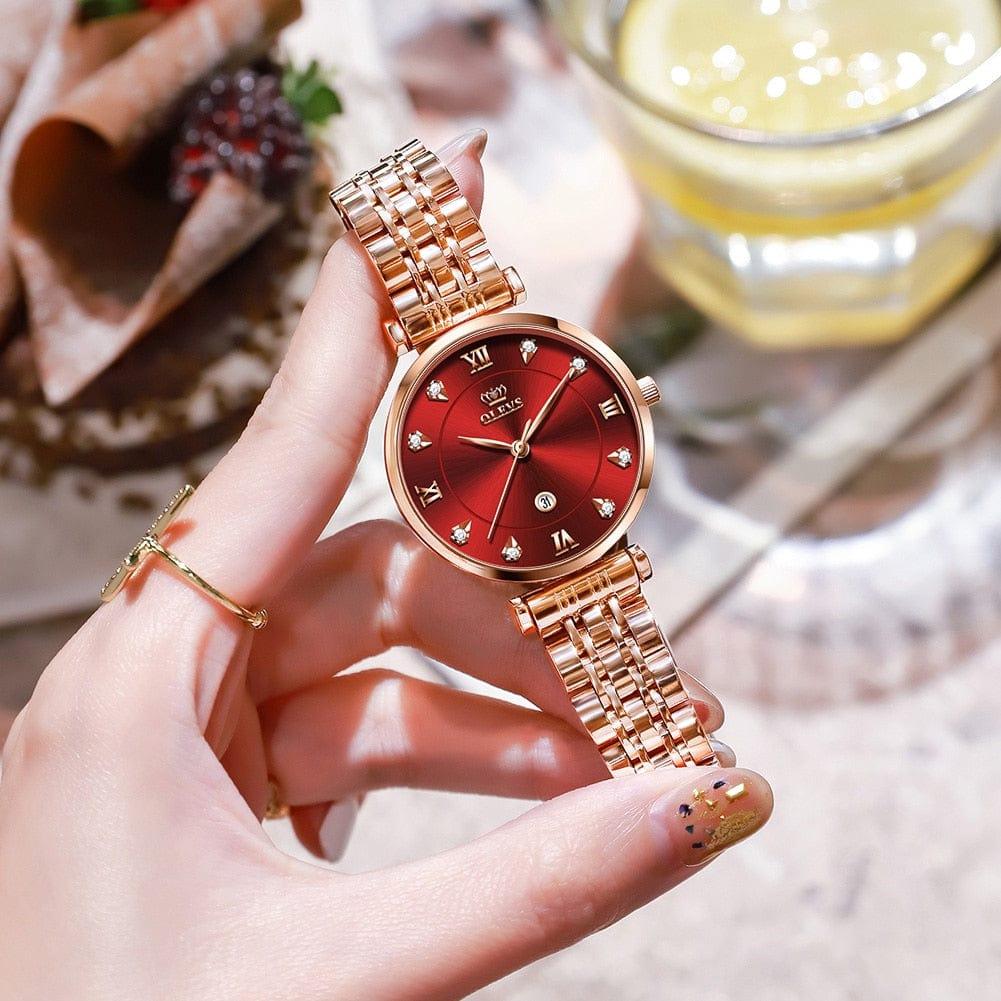 montres pour femmes avec bracelet luxe - Adenbora