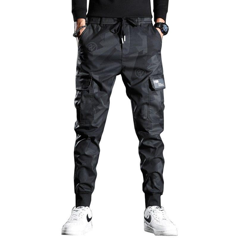 Pantalon militaire cargo Camouflage à taille élastique - Adenbora