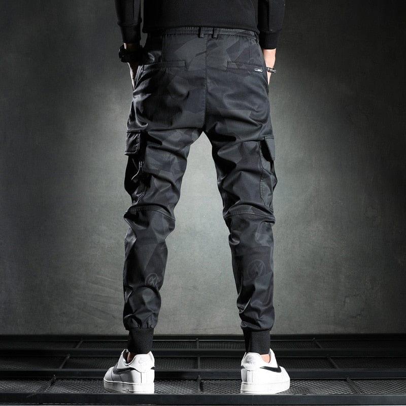 Pantalon militaire cargo Camouflage à taille élastique - Adenbora