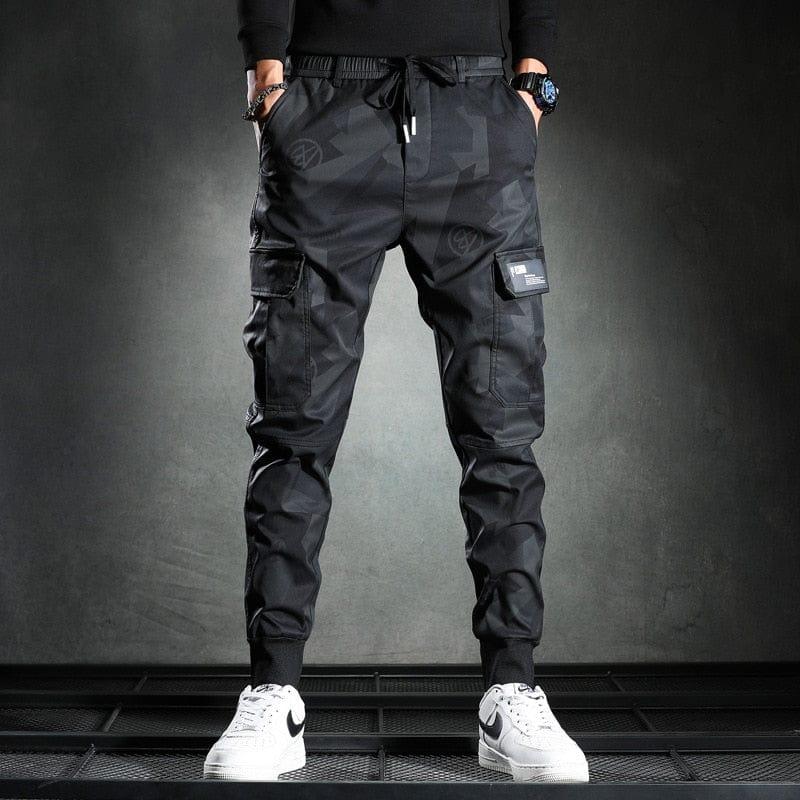 Pantalon militaire cargo Camouflage à taille élastique - Adenbora